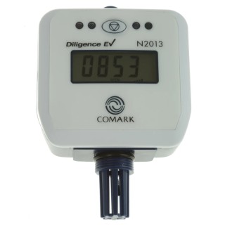 Comark Temperature & Humidity Data Logger Infrared 2 Channel N2013