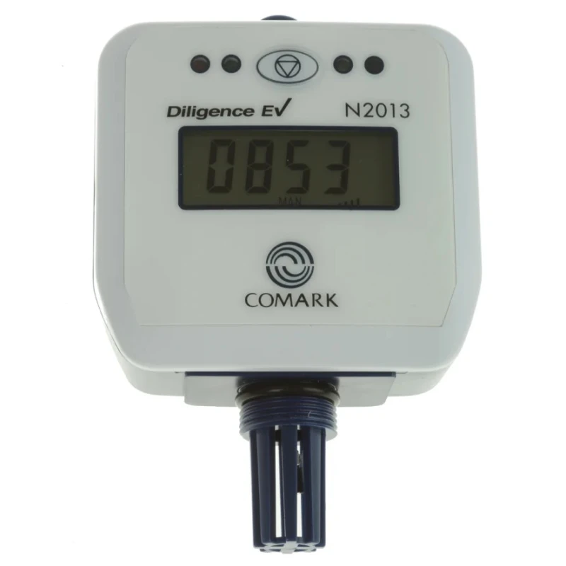 Comark Temperature & Humidity Data Logger Infrared 2 Channel N2013