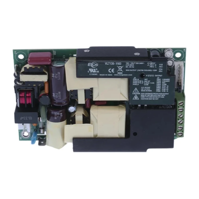 EOS Embedded Switching Power Supply 24V DC 130W 90-264V AC Chassis Mount LFVLT130-1103