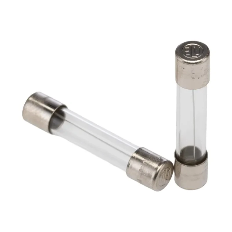 SIBA 6.3A T Glass Cartridge Fuse 6.3 x 32 mm 250V AC Time Lag Low Breaking Capacity 70-059-61 6.3A