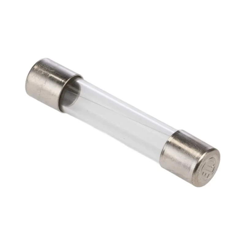 SIBA 500mA T Glass Cartridge Fuse 6.3 x 32 mm 250V AC Time Lag Low Breaking Capacity 70-059-61/0.5A