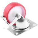 Flexello Braked Swivel Castor 200 kg Load Capacity 100 mm Polyurethane Wheel 420-3499