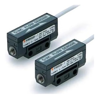 SMC Suction Pressure Sensor for Air, 0L/min Min, 1L/min Max, Polyphenylene Sulphide Housing, 24V DC, IP40, 500kPa PFMV510-1