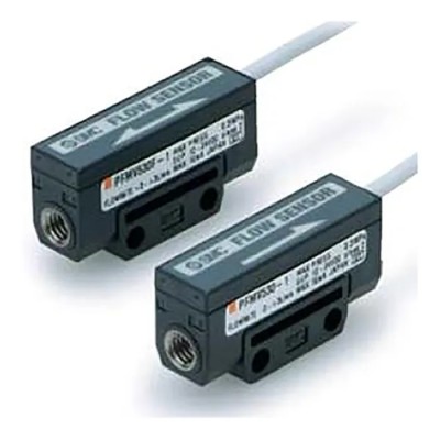 SMC Suction Pressure Sensor for Air, 0L/min Min, 1L/min Max, Polyphenylene Sulphide Housing, 24V DC, IP40, 500kPa PFMV510-1