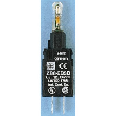 Schneider Electric Harmony Series Light Block, 30V ac/dc, LED Blue Light ZB6EB6B