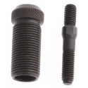 Böllhoff M8 Mandrel, Alloy Steel Nickel Finish, Metric Thread, 25mm Length 23512008001