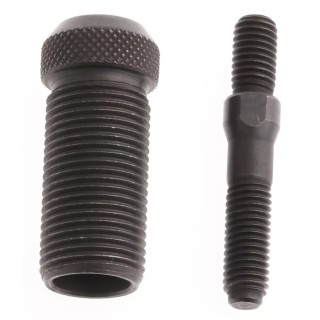 Böllhoff M8 Mandrel, Alloy Steel Nickel Finish, Metric Thread, 25mm Length 23512008001