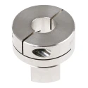 Ruland Aluminium Clamp Style Jaw Flexible Coupler 33.3 mm OD 12 mm Bore 44.5 mm Length MJC33-12-A