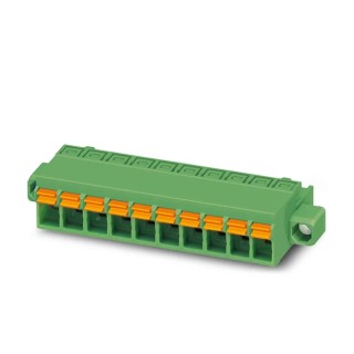 Phoenix Contact FKCN 2.5/2-STF-5.08 Series Pluggable Terminal Block, 2-Contact, 5.08 mm Pitch, 12 A, Polyamide 1754791