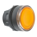 Schneider Electric Harmony XB5 Series Orange Momentary Round Push Button Head, 22 mm Cutout Diameter, IP67 IP69K IP66 ZB5AW35