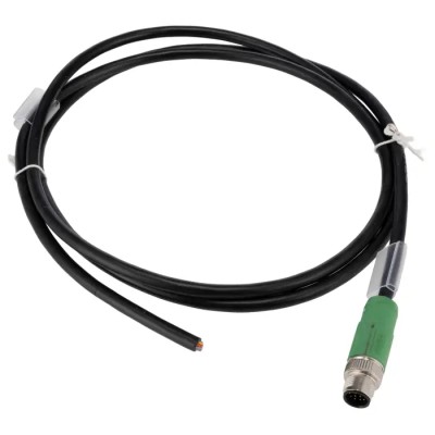 Phoenix Contact Sensor Actuator Cable 12 Way Male M12 to Unterminated 1.5 m 30V 1.5A PVC Jacket SAC-12P-MS/1 1554775