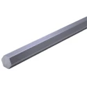RS PRO Hexagonal Bar Mild Steel Metal Bar 25mm Width, 1 m Height, 1 m Length 424-3475