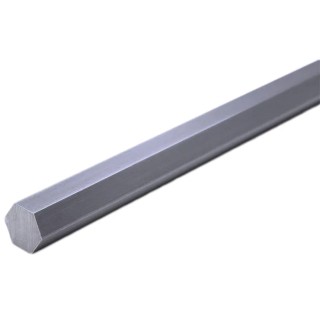 RS PRO Hexagonal Bar Mild Steel Metal Bar 25mm Width, 1 m Height, 1 m Length 424-3475