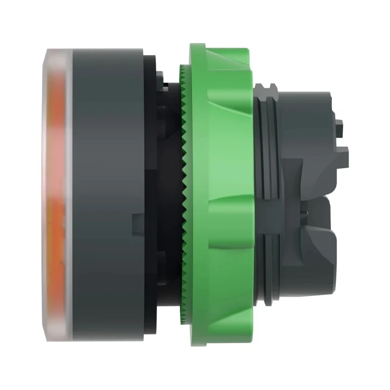 Schneider Electric Harmony XB5 Series Orange Momentary Push Button Head, 22 mm Cutout, IP69K, IP67, IP66 ZB5AW353
