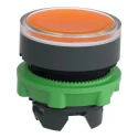 Schneider Electric Harmony XB5 Series Orange Momentary Push Button Head, 22 mm Cutout, IP69K, IP67, IP66 ZB5AW353