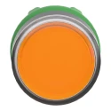 Schneider Electric Harmony XB5 Series Orange Momentary Push Button Head, 22 mm Cutout, IP69K, IP67, IP66 ZB5AW353