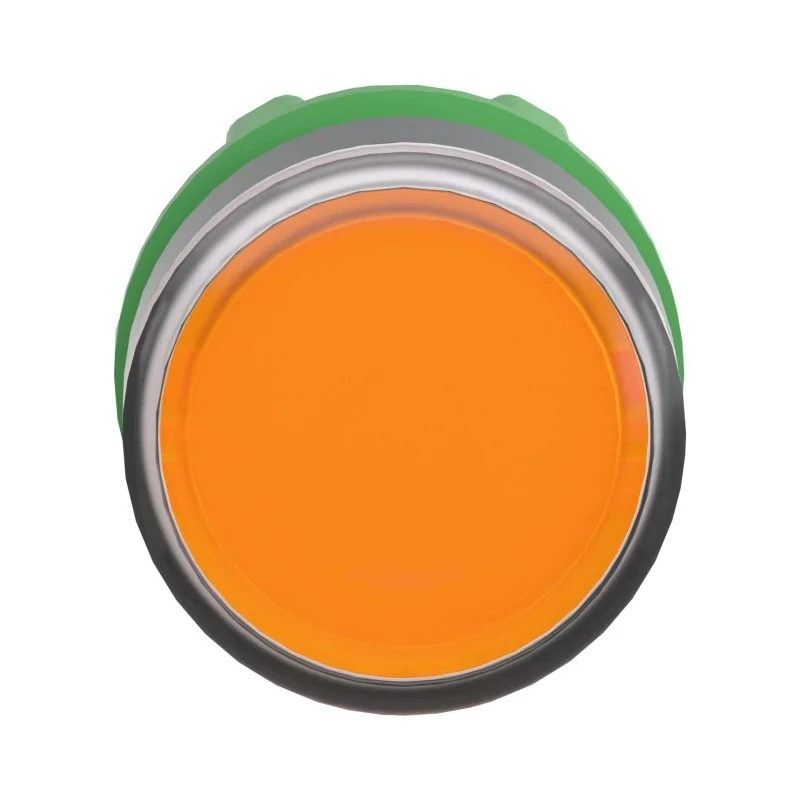 Schneider Electric Harmony XB5 Series Orange Momentary Push Button Head, 22 mm Cutout, IP69K, IP67, IP66 ZB5AW353
