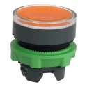 Schneider Electric Harmony XB5 Series Orange Momentary Push Button Head, 22 mm Cutout, IP69K, IP67, IP66 ZB5AW353