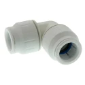 John Guest Plastic Pipe Fitting 90° Elbow Acetal Material Maximum Operating Pressure 12 bar PEM0322W