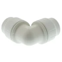 John Guest Plastic Pipe Fitting 90° Elbow Acetal Material Maximum Operating Pressure 12 bar PEM0322W