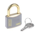 ABUS Keyed Brass Weatherproof Safety Padlock, 6.5 mm Shackle Diameter, 40mm Body Width XR0084T40KA5
