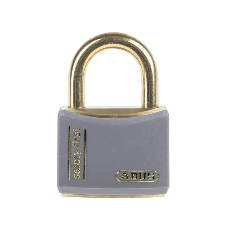ABUS Keyed Brass Weatherproof Safety Padlock, 6.5 mm Shackle Diameter, 40mm Body Width XR0084T40KA5