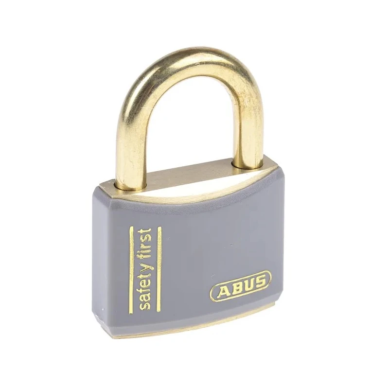 ABUS Keyed Brass Weatherproof Safety Padlock, 6.5 mm Shackle Diameter, 40mm Body Width XR0084T40KA5