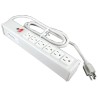 Wiremold 4.6 m 6 Socket NEMA 5-15R Surge Protected Extension Lead Kit 120V 15A 836-1580