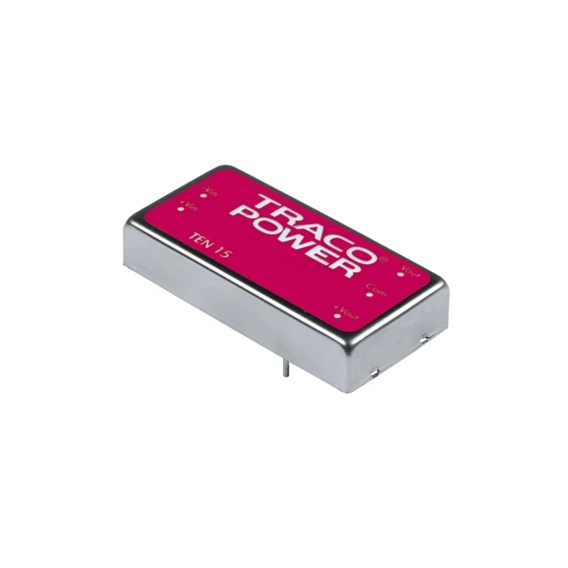 TRACOPOWER 5V DC/DC Converter 3A 18V DC Input 9V Input 15W PCB Shielded Metal Case TEN 15-1211