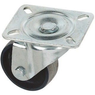 LAG Heavy Duty Swivel Castor 850 kg Load Capacity, 150 mm Cast Iron Wheel, Galvanised Steel Frame 1072