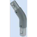Rose+Krieger 45° Connector Connecting Component for Strut Profile 40 mm Groove Size 40 mm Round Tube Size 40 mm 11404521025