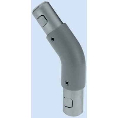 Rose+Krieger 45° Connector Connecting Component for Strut Profile 40 mm Groove Size 40 mm Round Tube Size 40 mm 11404521025