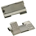 Keystone Battery Contact for AAA Battery Size Snap-in Mount Button and Leaf Spring Termination 291