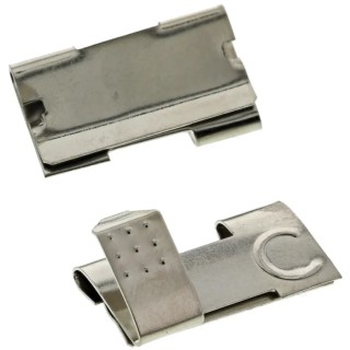 Keystone Battery Contact for AAA Battery Size Snap-in Mount Button and Leaf Spring Termination 291