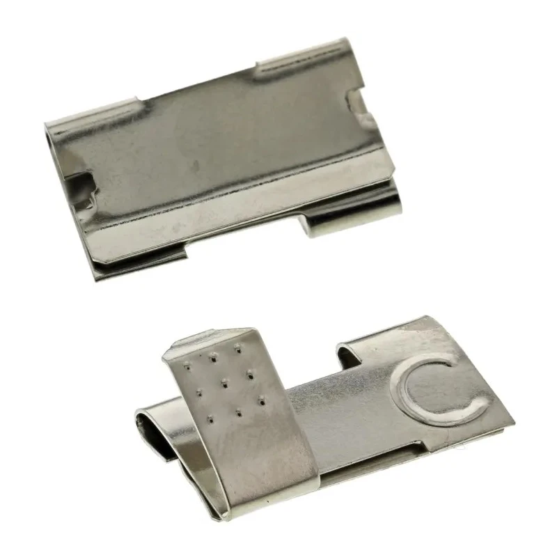 Keystone Battery Contact for AAA Battery Size Snap-in Mount Button and Leaf Spring Termination 291