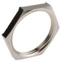 Lapp Silver Nickel Plated Brass Cable Gland Locknut M32 Thread 52103340