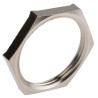Lapp Silver Nickel Plated Brass Cable Gland Locknut M32 Thread 52103340