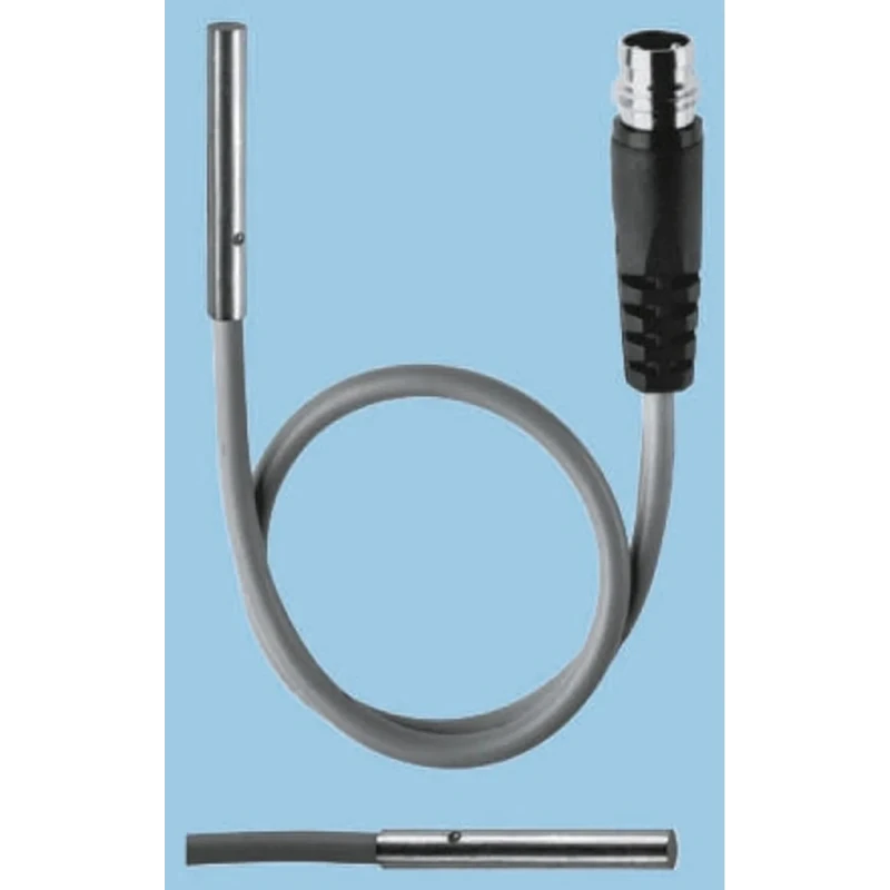 Baumer Barrel Inductive Proximity Sensor, PNP Output, 30 V DC, 100mA, 0.8mm Detection, Stainless Steel IFRM 03P1501/KS35L