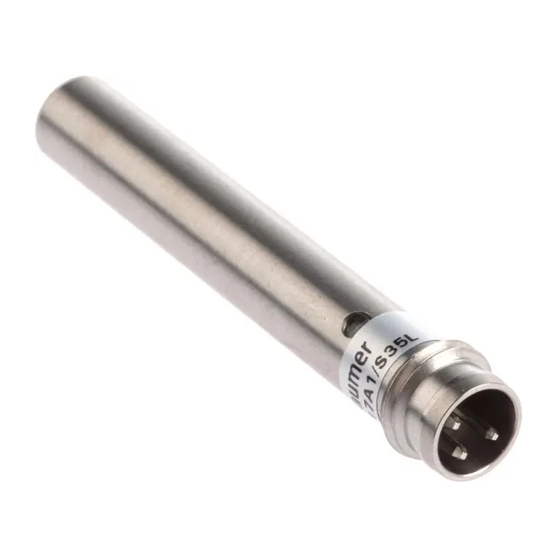 Baumer Threaded Barrel Inductive Proximity Sensor M8 x 1, Thread Size M8 x 1, Stainless Steel Body, 2 mm IFRM 06P17A1/S35L