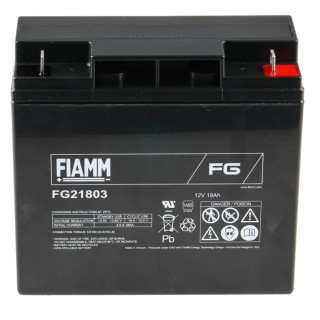 Fiamm 12 V Sealed Lead Acid Battery 18 Ah AGM Construction, 76 mm x 167 mm FG21803