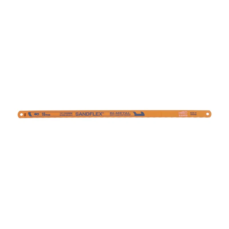 Bahco 300 mm Bi-Metal Multi Material Hacksaw Blade, 18 TPI 3906-300-3P