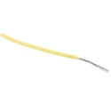 RS PRO Yellow 0.08 mm² Hook Up Wire 28 AWG 7/0.12 mm Core Strands 100 m Modified Polyphenylene Ether 872-4448