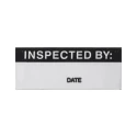 RS PRO Adhesive Pre-Printed Adhesive Label Inspected By Self-Adhesive Aluminium Foil 38mm x 15mm Pack of 140 445-3650