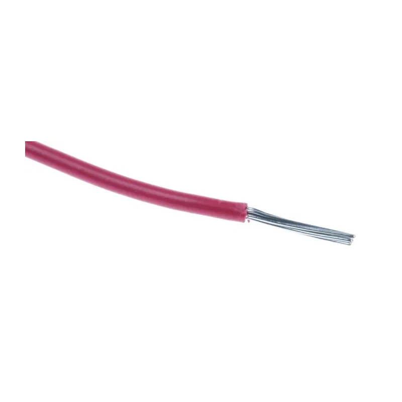 RS PRO Red 0.2 mm² 24 AWG Hook Up Wire, 11/0.16 mm Core Strands, 100 m Length, Modified Polyphenylene Ether Jacket 872-4492