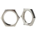 Lapp Silver Nickel Plated Brass Cable Gland Locknut PG13.5 Thread 52103230