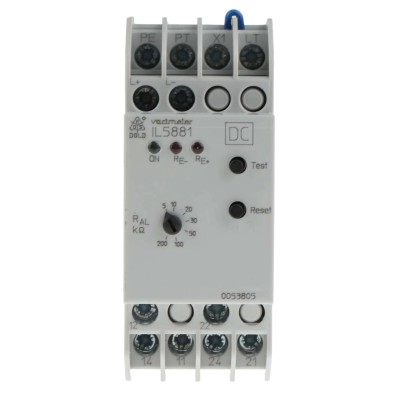 Dold Monitoring Relay Undervoltage Monitoring DPDT DIN Rail 24 to 60 V dc, 220-415 V ac IL5881.12/100 DC12-280V 5-200kOHM