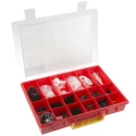 RS PRO Washer & Seal Kit in Moulded Box with 18 Compartments United Kingdom 445-3379