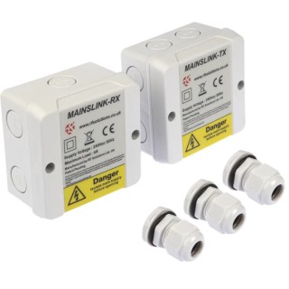 RF Solutions MAINSLINK Remote Control System 869.5 MHz, 230 V AC, 1000W Max Load, IP65 Enclosure, Up to 5 km Range MAINSLINK