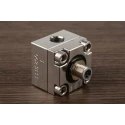 RS PRO Oval Gear Flow Meter 0.01L/min to 4L/min, 1/4 in BSP Connection, Stainless Steel Body, Viton O-ring, IP67 447-4449
