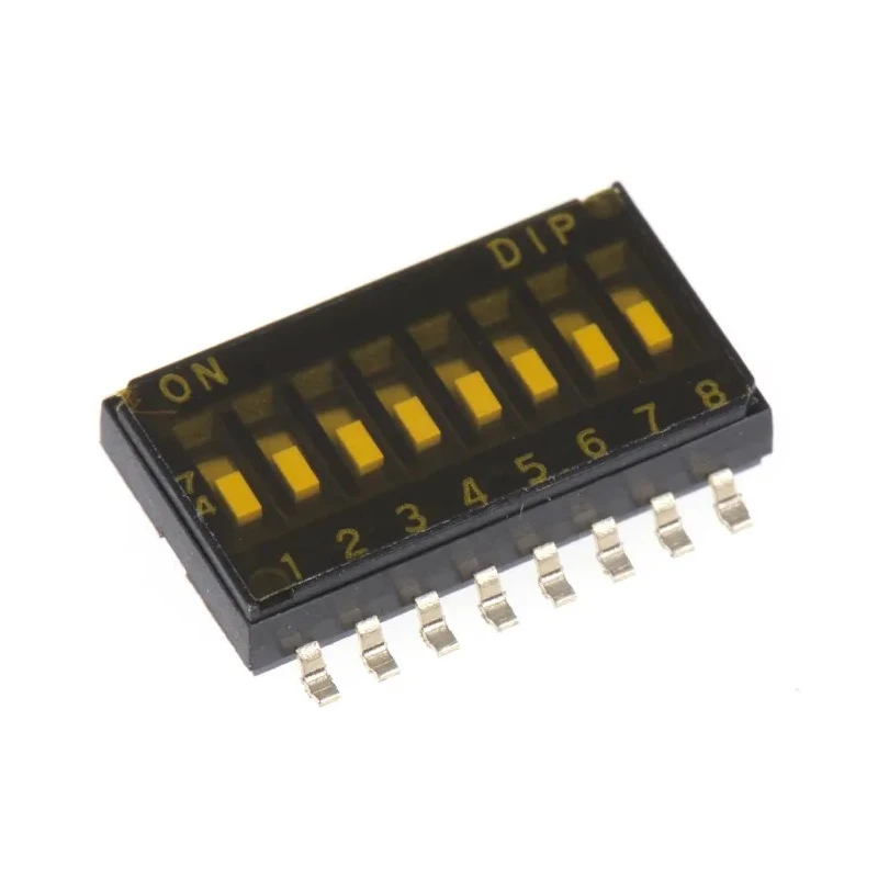 APEM Flush Slide Rotary Coded DIP Switch Surface Mount DHA-08T-Q